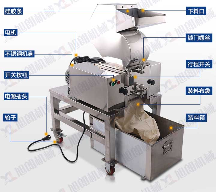 不銹鋼破碎機結(jié)構(gòu)